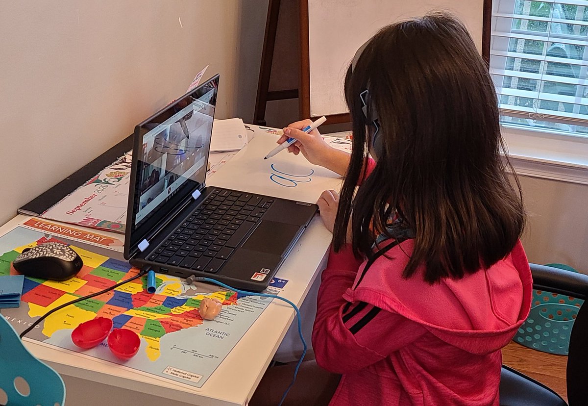 mrsjkakar's tweet image. Huge shout-out to all the #superheroteachers for an amazing 1st week of virtual learning! Just 2 ex: @MissSchott_ making DL feel like in-person (complete w/ yoga) &amp;amp; @TweetinEagleLR &amp;amp; @BethFisherIFT troubleshooting a tech issue w/ a student during lunch! #ICouldGoOn #ThankATeacher