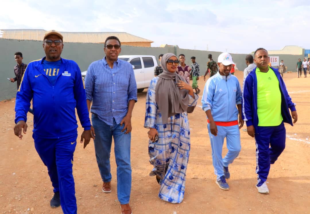 MoLYS_Puntland's tweet photo. Karkar region of Puntland hosted peace and integration friendly match between Karkar and Hayland, vice Minister @hodansaid_  and the DG of MOLYS @tigaana1 attended the match
The match ended drow https://t.co/UwbUxcROzh