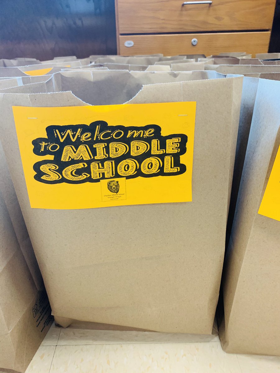MrsAndersoncms's tweet photo. @cms_grizzlies Grade 5 teachers = epitome of teamwork! Worked harder than Santa’s elves today to prepare care packages for the new fifth graders! Can’t wait to meet them! 🤓@MrsMorwaycms @Kalwarczyk53 @MelindaHannan @Meg_Brodeur @cmbrown9299 @MrsGarrepyCMS @MsSull_CMS @mrsgillcms https://t.co/c9c3SKYeKT