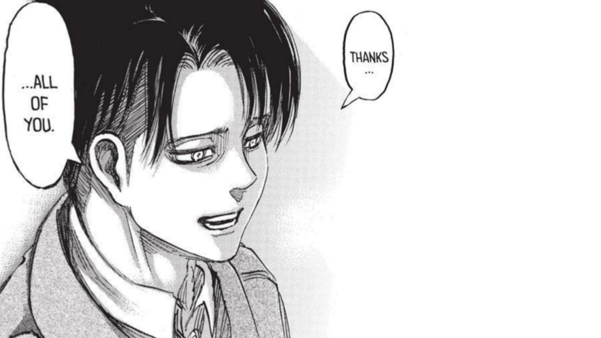 ⠀⠀⠀⠀⠀⠀⠀ every single time levi ackerman⠀⠀ ⠀ smiled in attack on titan⠀⠀⠀ ⠀⠀ ⠀⠀ ⏤a thread to⠀⠀⠀ ⠀  cheer you up◝(ᵔᵕᵔ)◜⠀⠀⠀⠀⠀⠀⠀⠀⠀⠀