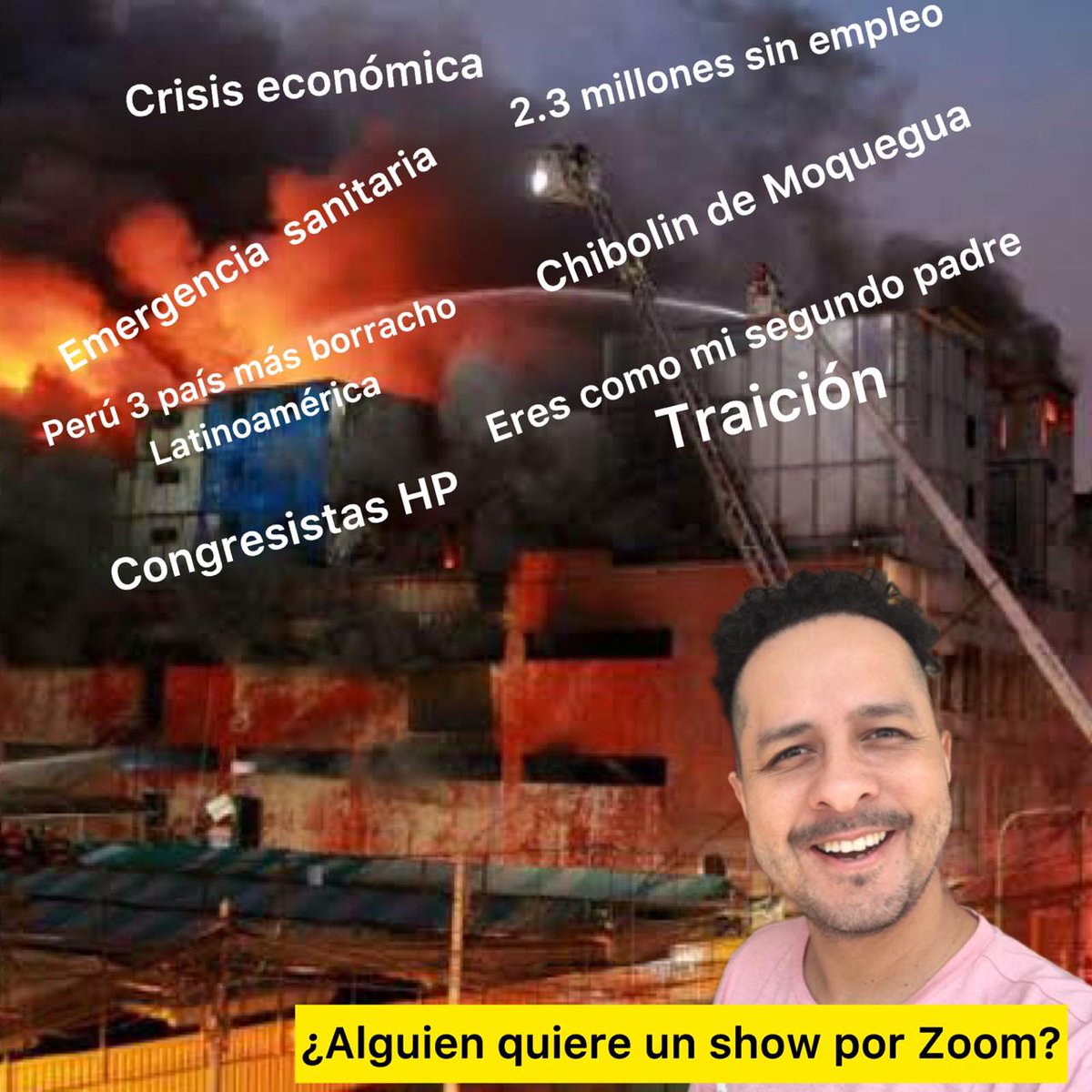AndyAmable's tweet photo. mientras tanto en un mundo paralelo,
¿alguien quiere contratar un comediante? 

ok.

#RichardSwingDice #ginocosta #WhatsApp #de #jb #Frepap #KarenRoca #alquilauncomediante # https://t.co/1YpI2MWwPO