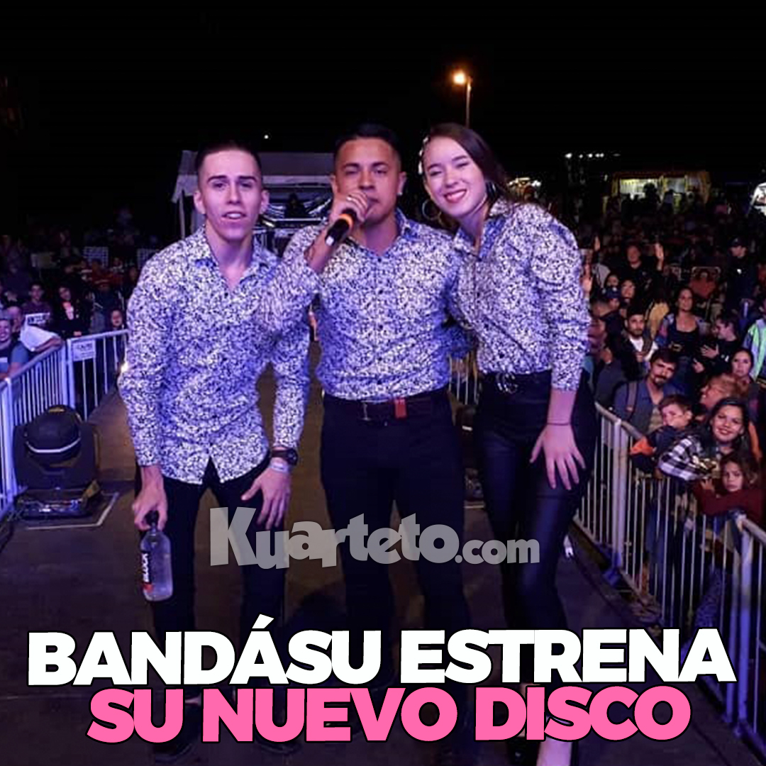 kuarteto's tweet photo. 💥 BANDÁSU ESTRENA SU NUEVO DISCO 💥
Enterate de todo acá 👉 https://t.co/j8CXY0g8hw
.
.
.
.
#Kuarteto #Cuarteto #Bandasu #RompeElSilencio #PoneKuarteto #Musica #Music #Baile #Show #SomosKuarteto #SentimosKuarteto https://t.co/z7H8wOnAT7