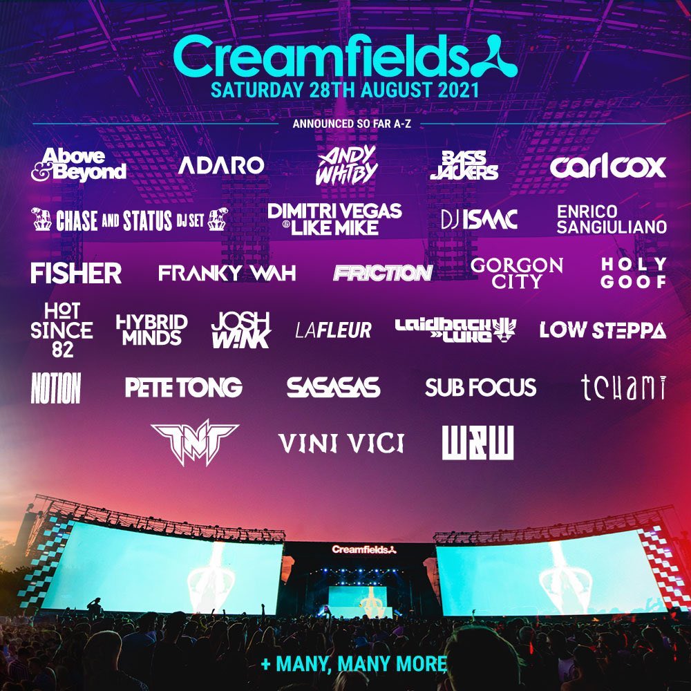 #Creamfields 🤩