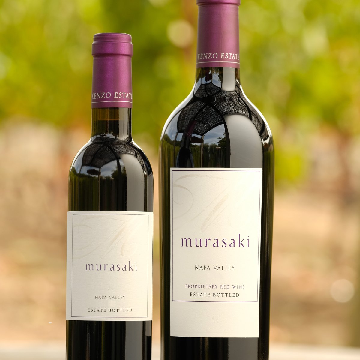KenzoEstate's tweet photo. Thank you, @WineEnthusiast! Today we celebrate #Merlot and our spectacular #murasaki #redwine, receiving 94 points in our 2017 vintage, and 96 points for 2016. The time to #collect is now. #375s #DrinkCalifornia #NapaValley #HeidiBarrett #DavidAbreu #KenzoTsujimoto #premiumwine https://t.co/bKfV6M8N7a