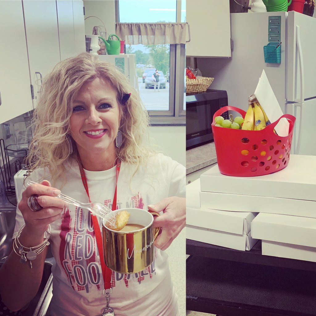 CMSredhounds's tweet photo. Thanks to Grace on the Hill for the sweet and healthy treats they shared with our @cmsredhounds staff today! The donuts were a big hit, and we appreciate the thoughtfulness! #uncommoncommunity https://t.co/7Sn4NO9A8y