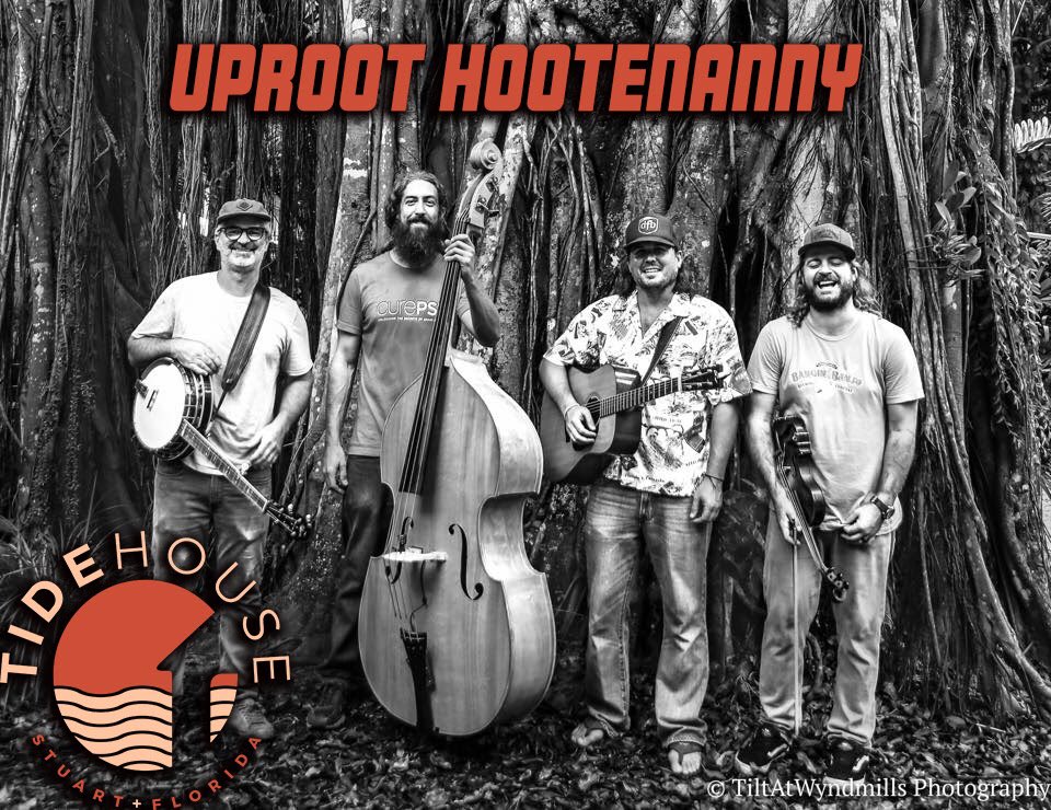rootsmusicinc's tweet image. Our open air series continues today TideHouse Stuart  @HouseTide on the deck with our favs Uproot Hootenanny  @uproot1 live from 4:30 - 7:30pm RSVP: facebook.com/events/s/tide-…