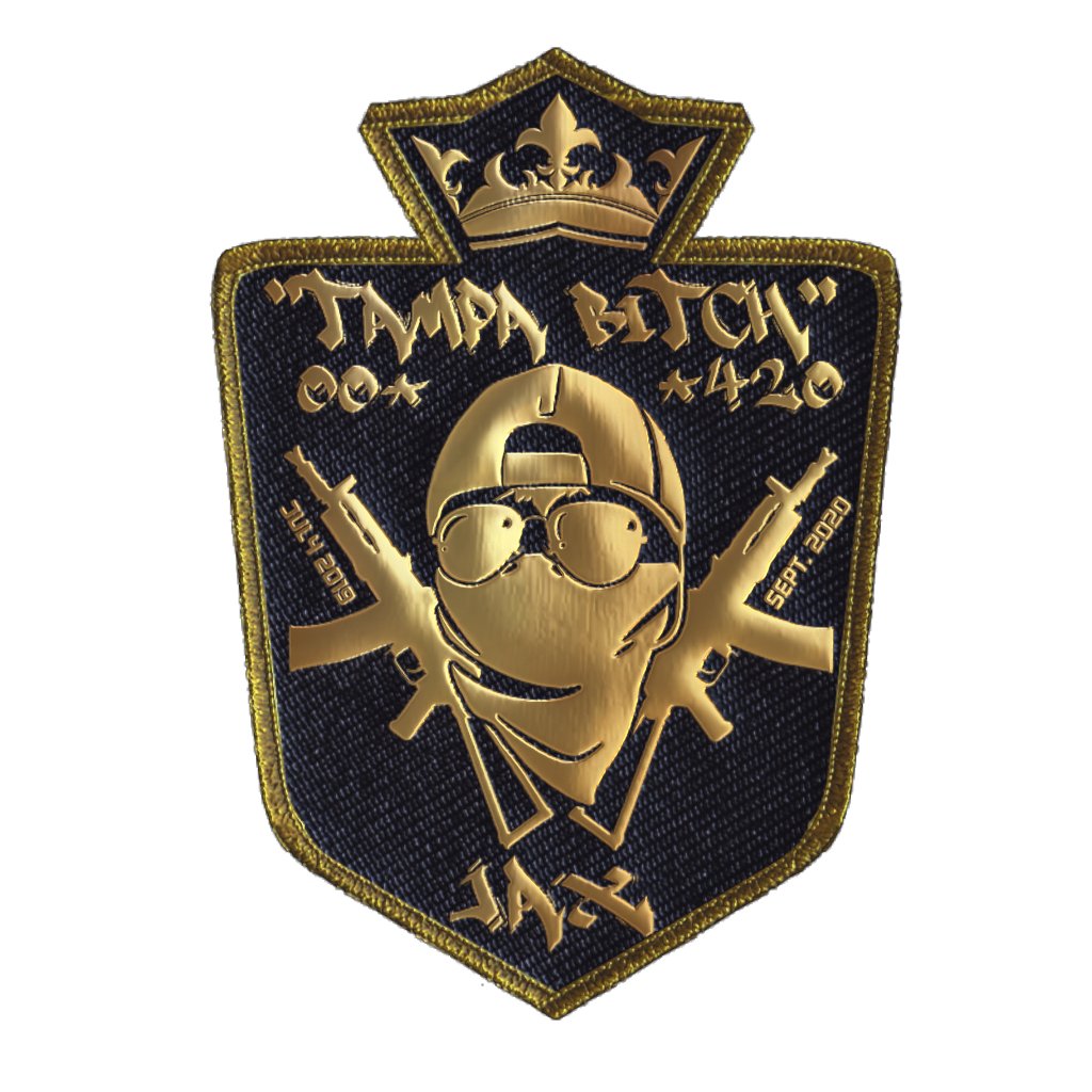 K3Studio's tweet image. Memento Mori. Moral patch for @DirtyDishess in place of of their GTARP character Jax. Dont give up my little dork~

Big thanks to a friend for helping me bake on diffuse and normal maps into this.
#MoralPatch #GraphicDesign #graphicsdesigner