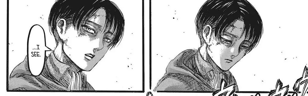 Levi has fought for so long so if he finds happiness within his own lifeIt would mean that he has given peace to everyone he has lost.He has proven to them that there was more beyond the walls, beyond Marley.He would finally be able to sit down and breathe for the first time.