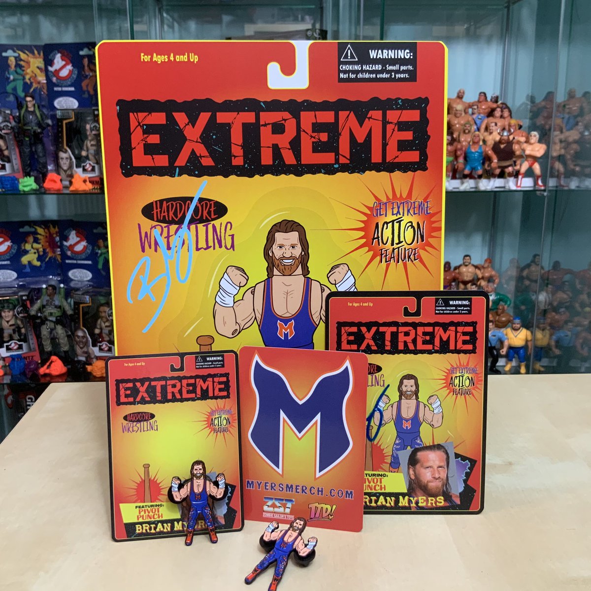 TTDWrestling's tweet photo. Love how these @Myers_Wrestling designs by @TTDWrestling came out... especially love the @TheZombieSailor pin!! Dude knocks it out of the park every time!! #brianmyers #extreme #professional #ttdwrestling #pinpinainteasy https://t.co/4Cn2fmeKCg