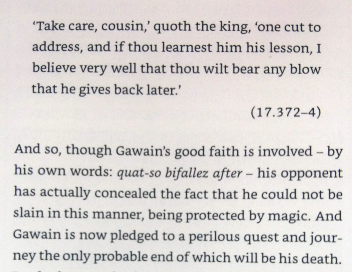 Not looking good for [Gawain]