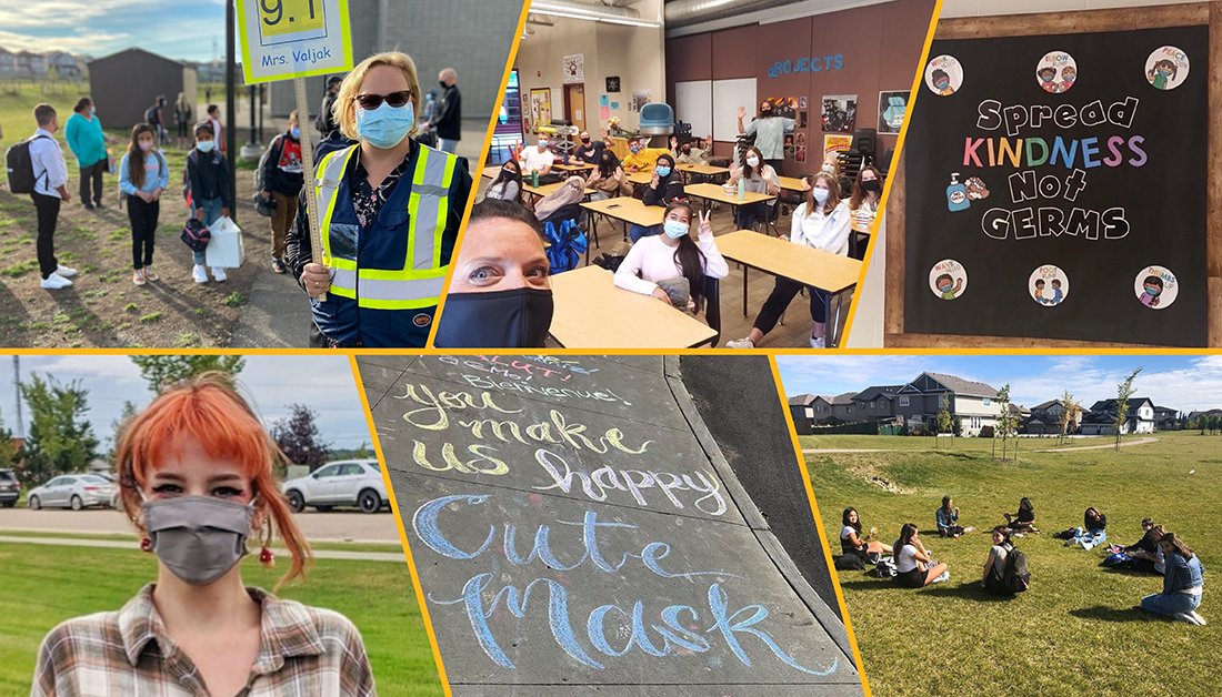 EPSBNews's tweet photo. That’s one full week of learning done! Whether you’re learning online or in person, we hope you had a great week. What’s your favourite part of being back at school? #EPSB #yeg https://t.co/CgHL6Ej1AO