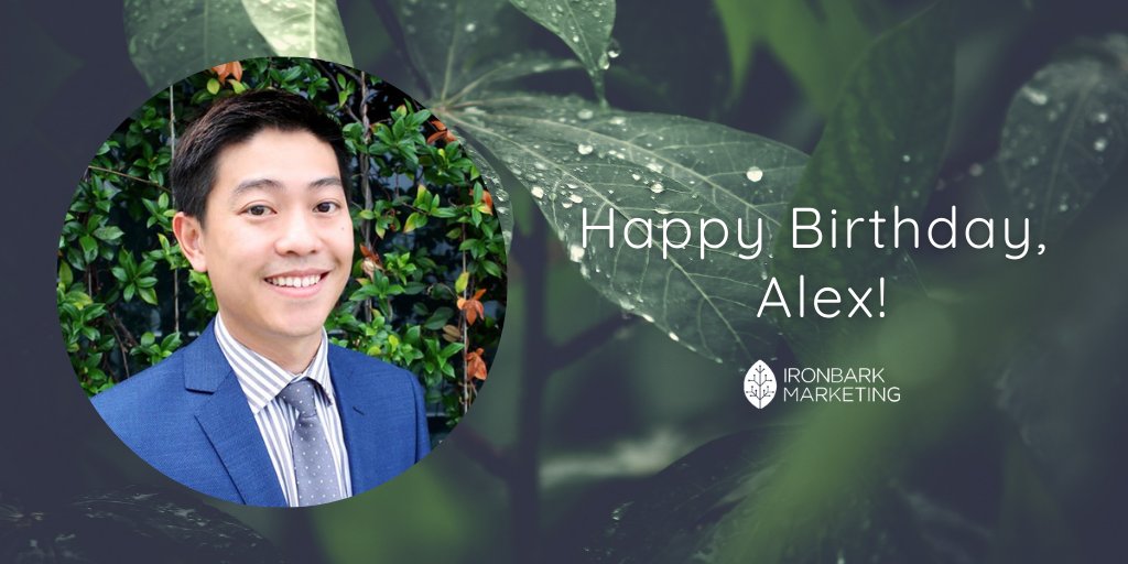 ironbarkmarket's tweet photo. Happy Birthday to our Digital Producer, Alex Chuc from the Ironbark Marketing team! We wish you a great day and excellent year ahead.
#IronbarkMarketing #TeamIBM #HappyBirthday https://t.co/4kdzyLWghp