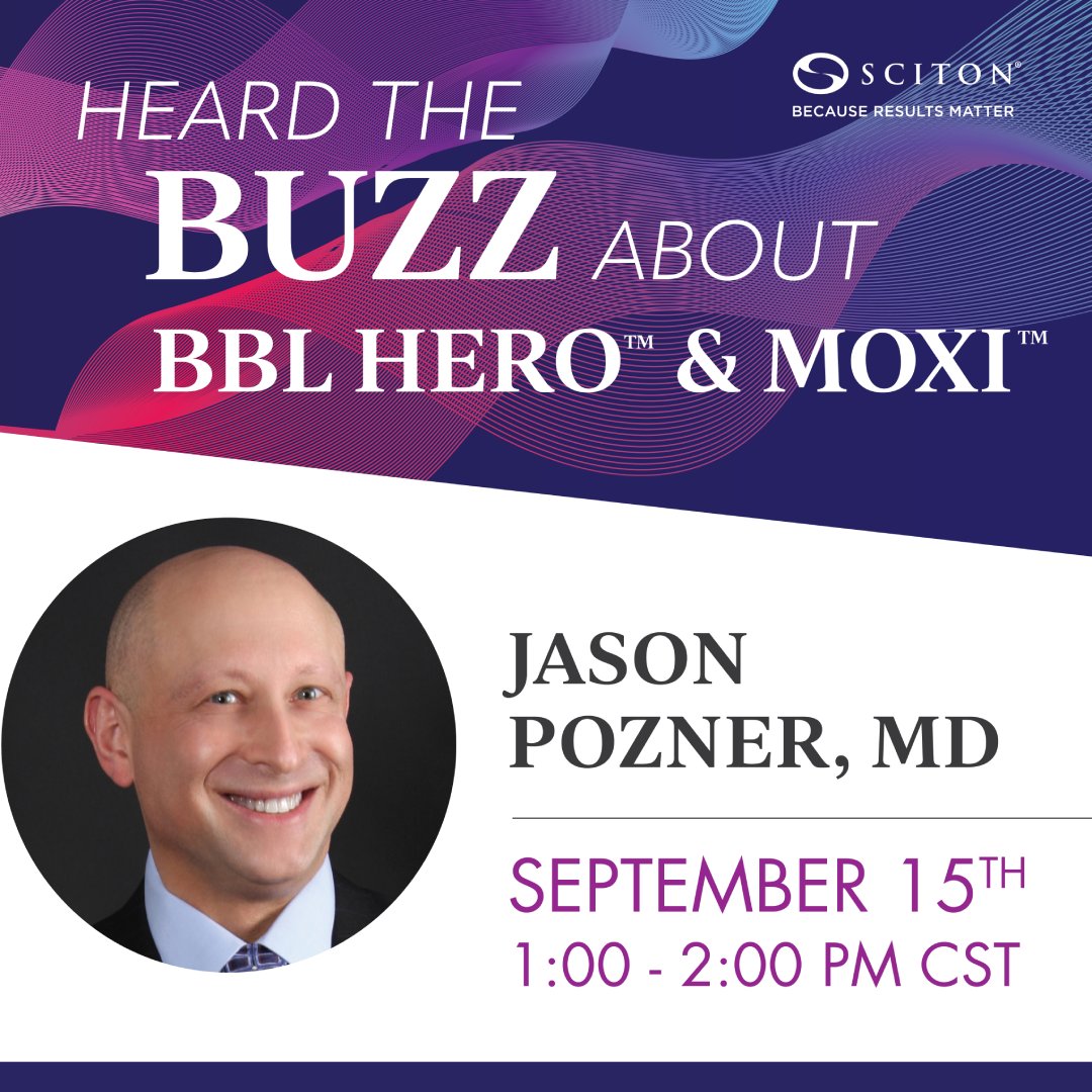 Join Jason Pozner, MD, FACS, as he shares about the new mJOULE system, which features #BBLHERO (High Energy Rapid Output) and #MOXI.

REGISTER: bit.ly/3hoPga0