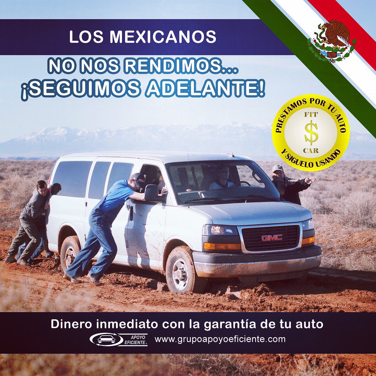 Los mexicanos 🇲🇽 𝒏𝒐 nos rendimos ¡𝒔𝒆𝒈𝒖𝒊𝒎𝒐𝒔 𝒂𝒅𝒆𝒍𝒂𝒏𝒕𝒆! En Apoyo Eficiente te #prestamos por tu auto y lo sigues manejando 🚗 𝗔𝗰𝗲𝗽𝘁𝗮𝗺𝗼𝘀 𝘁𝗼𝗱𝗮𝘀 𝗹𝗮𝘀 𝗺𝗮𝗿𝗰𝗮𝘀 𝘆 𝘁𝗼𝗱𝗼𝘀 𝗹𝗼𝘀 𝗮ñ𝗼𝘀. ¡𝗦𝗼𝗺𝗼𝘀 𝘁𝘂 𝗺𝗲𝗷𝗼𝗿 𝗼𝗽𝗰𝗶𝗼́𝗻! #dineroinmediato