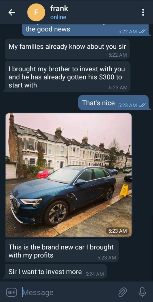 SimonMatt12's tweet photo. Congratulations to everyone who benefited from the platform. Believe it or leave it! 
Registration fee: $0:00
Daily earning: $2,000
Weekly earning: $20,000
Monthly: $80,000.
Instant cash out 
Ask me how+442033885074#market #entrepreneurship #business #leadership #success #forex https://t.co/i7C3JmQF6I