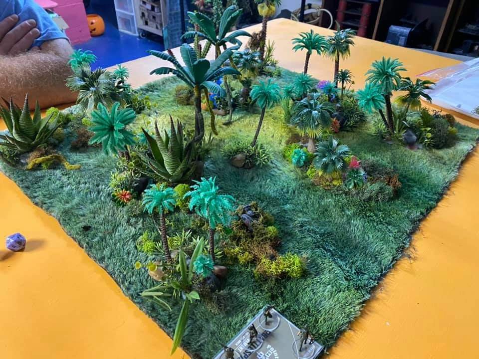 PodcastIndi's tweet image. 1st game of Battlespace by Table Salt Games. Solo or co-op. Overall fast-paced, intense and a lot of fun. Built for modern warfare but we bumped the time frame back a bit and played a downed chopper scenario in the Vietnam Nam era. -Mac🛸
#battlespace #tablesaltgamingdesigns