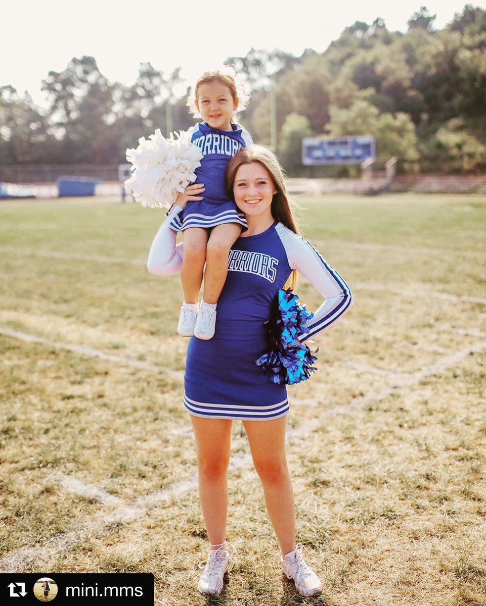 Absolutely love this mock uniform to match the big girls 💙🤍 <a href="/BTHScheer_dance/">Buckeye Trail Cheer + Dance</a> 
📷: <a href="/sarah/">Sarah</a>.brown.photography 
<a href="/VarsitySpirit/">Varsity Spirit</a> 
<a href="/VarsityFashions/">Varsity Spirit Fashion</a>  #varsityspirit #varsityfashion #varsitystyle #fridaynightlights