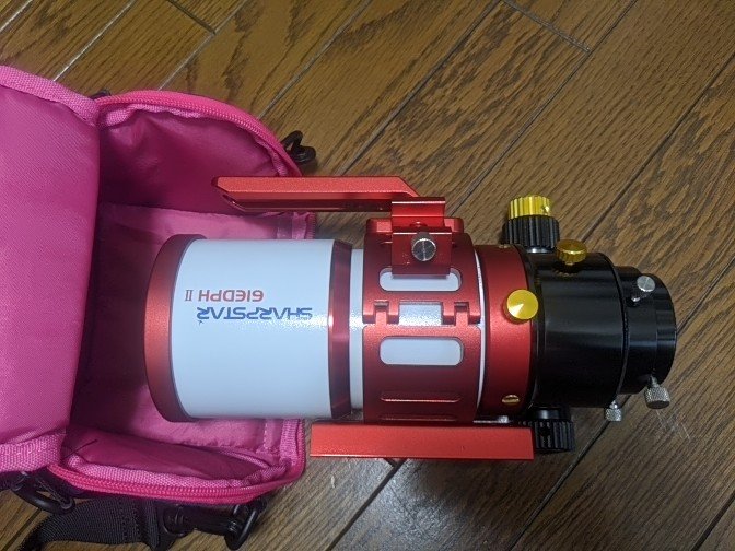 naokiueda's tweet image. コールマンのカメラ用ホルスターLサイズが61EDPH ii 入れにピッタリやった。
 #sharpstar #61edph2