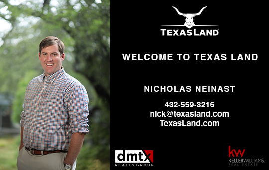 DMTXRealty's tweet photo. We're excited to have @NicholasNeinsast - join our Texas Land team! Born &amp; raised in Midland, TX, Texas A&amp;M allumni, in business and minor in AG leadership; His love for our Texas landscape paired with his passion for real estate will help you finding the perfect property! https://t.co/YW4Ck1Lks8