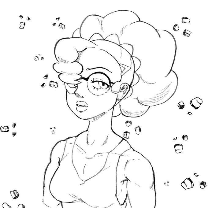 Testing out a brush for my lines. This might be the one
Random oc design I guess 
