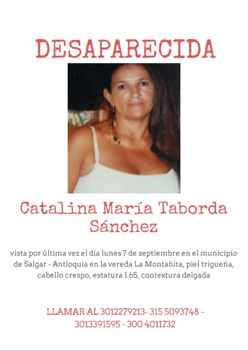 clericity's tweet photo. FAVOR AYÚDENME A DIFUNDIR, ES MI TÍA. https://t.co/r0giscxLxu