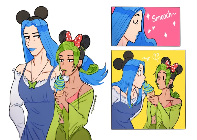 ✨Anasui just wanted a smooch✨#stoneocean 