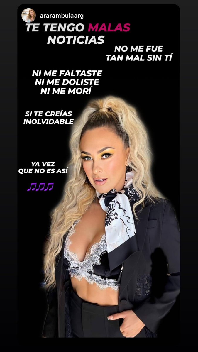 Y es Vierneeeeesssss !!! Si te creías inolvidable ya ves que no es así ..... 😘💕🎶🎼🎤💯 te tengo #Malasnoticias 🎶 https://t.co/PdWb7NQ4pX