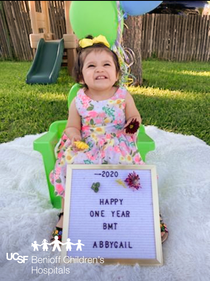 RT to wish Abbygail a happy 2nd birthday! Earlier this summer, she celebrated the 1-year anniversary of her stem-cell transplant for acute myeloid #leukemia. Her big brother, Elijah, was her donor! Abbygail is doing great now &amp; loves singing and dance parties! #CCAM #BeatCancer