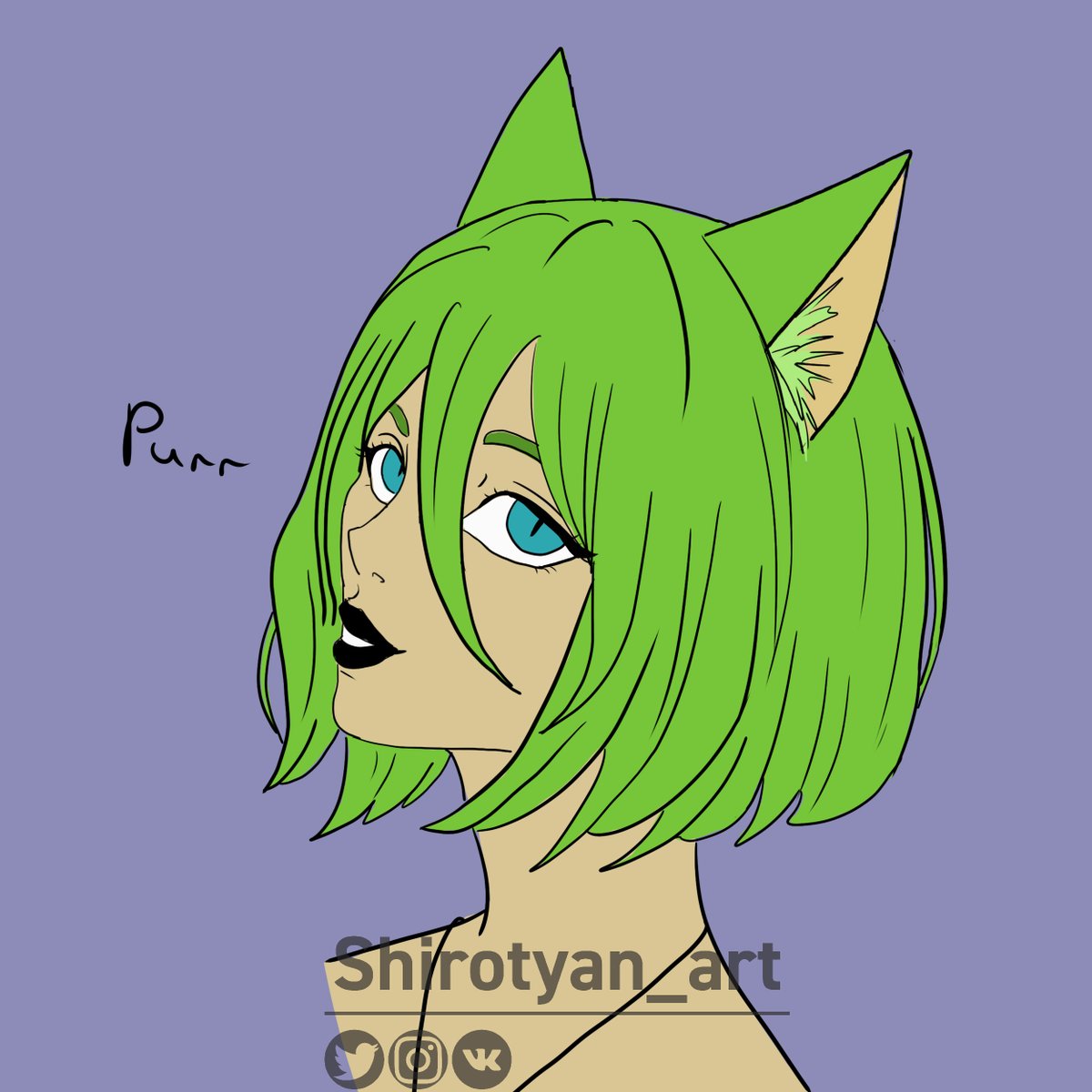 ShirotyanA's tweet photo. Сам артик ❤️
#shirotyan_art
#art #draw #work #originalart #anime #girl #neko #meow #cute #catgirl https://t.co/gmNbYpsmSy