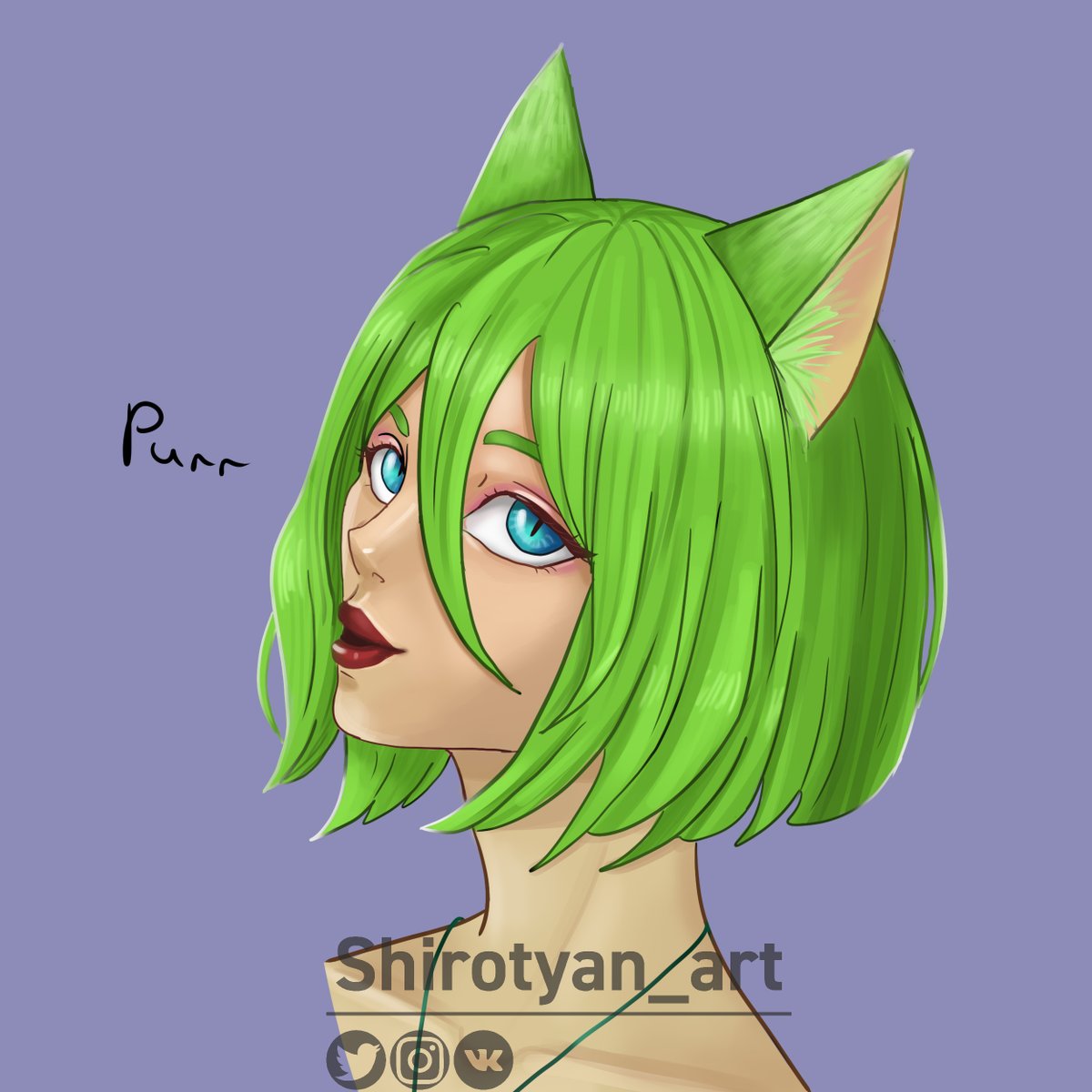 ShirotyanA's tweet photo. Сам артик ❤️
#shirotyan_art
#art #draw #work #originalart #anime #girl #neko #meow #cute #catgirl https://t.co/gmNbYpsmSy