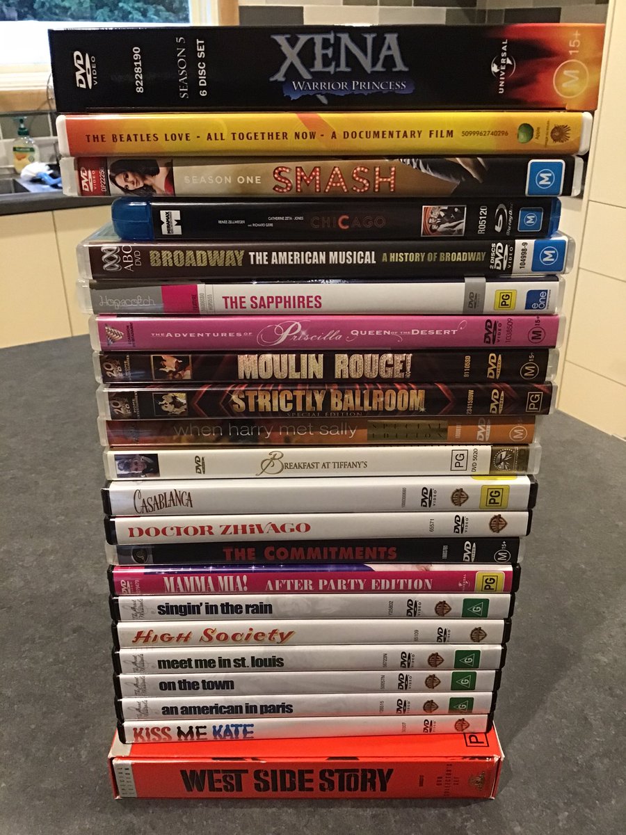 So with a rainy day for my lockdown birthday looks like my plan to have a musical(ish) marathon wasn’t such a bad idea after all. Now all I have to do is decide what to watch