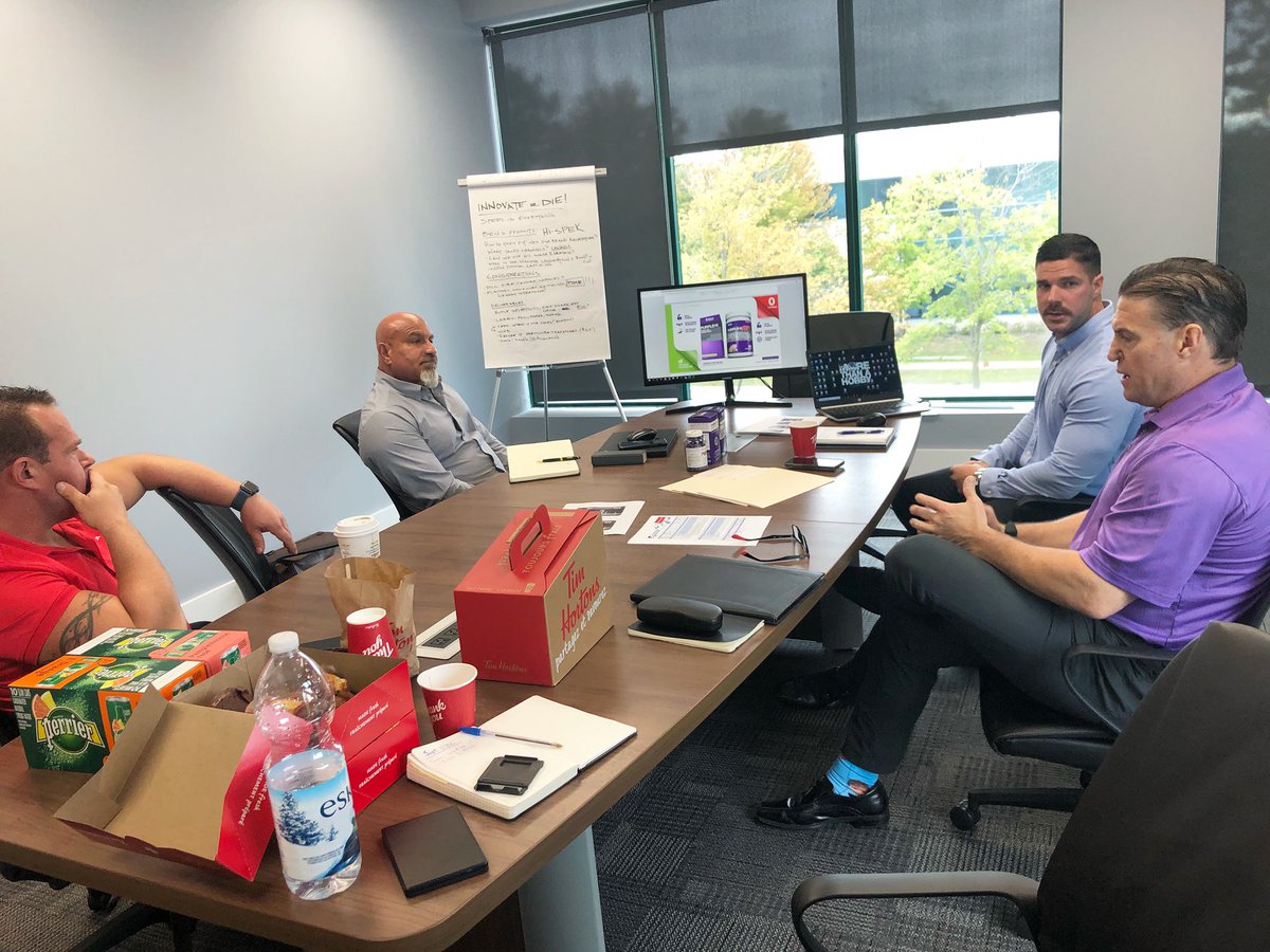 It’s was an incredibly productive day of sales meetings at HQ today. Coming off a big week we are super thrilled to roll out our <a href="/fusionmuscle/">Fusion Muscle • Performance</a> strategy. 

$SIRE #CBD #hemp #cpg #fusionfam