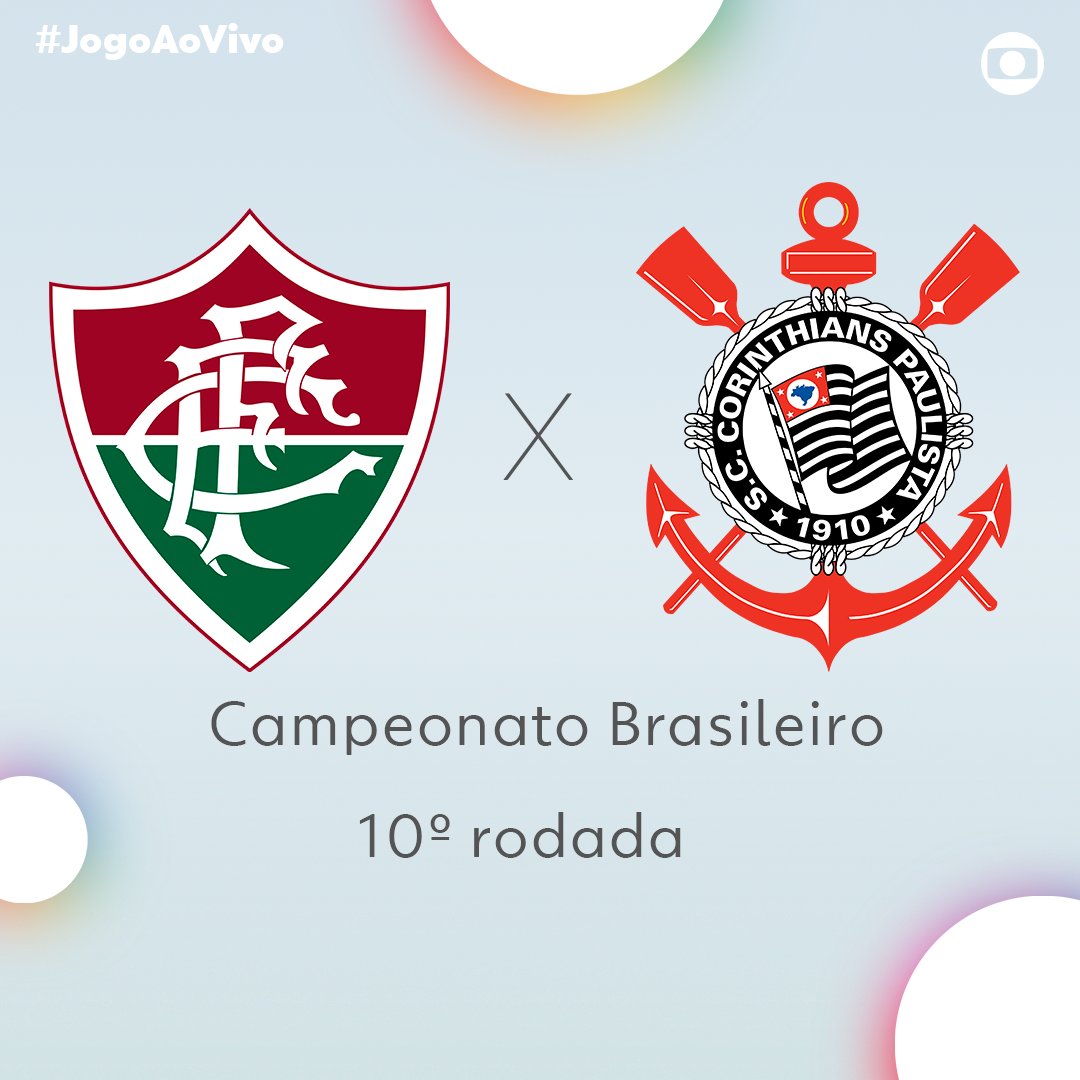 Fluminense e Corinthians ao vivo no canal internacional e no #GloboplayNosEUA ⚽ ⏰3pm (horário de Nova York) ⏰20h (horário de Luanda) ⏰21h (horário de Moçambique) ⏰21h (horário de Paris) #CampeonatoBrasileiro