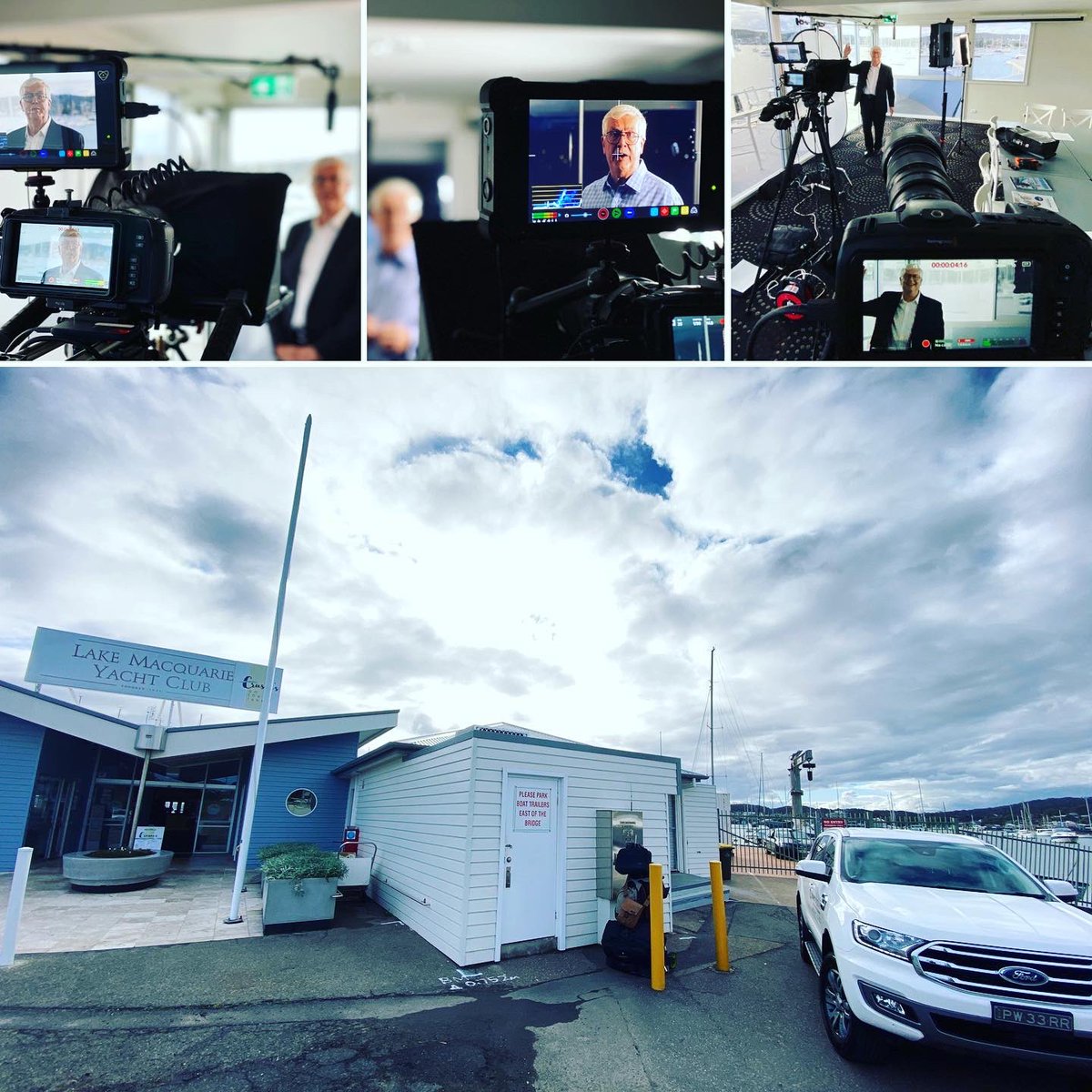 A massive day yesterday thanks to two brilliant clients, saw the crew travel from Bowen Mountain in the beautiful Hawkesbury region for an 8am recording through to Lake Macquarie for a 3pm recording, wrapping at 7pm!

Rest time now - before cracking on to these edits Monday!