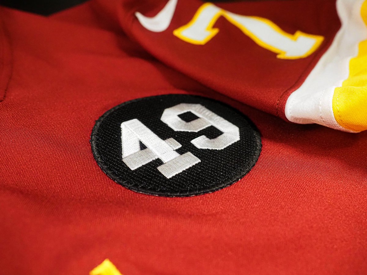 49 on washington football team jersey