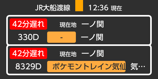 ドラゴンレール大船渡線 運行状況 14ページ目 に関する今日 現在 リアルタイム最新情報 ナウティス