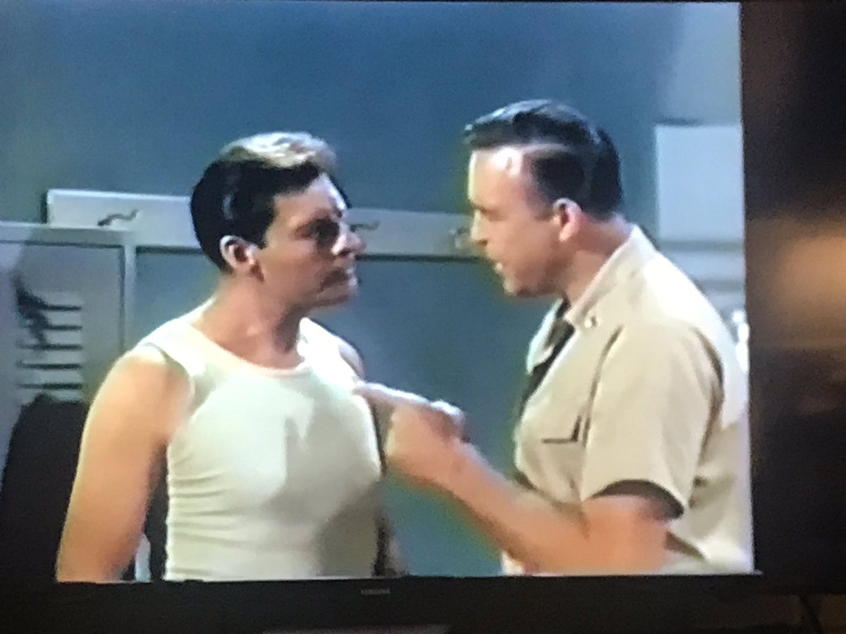 Condimentgrrl's tweet photo. “You didn’t record Judge Judy! Admit it!” #BMovieManiacs #DestinationInnerSpace https://t.co/1TTDigeSiq