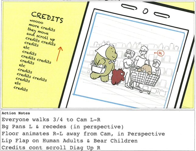 Some of the end credit boards by @seachangs 