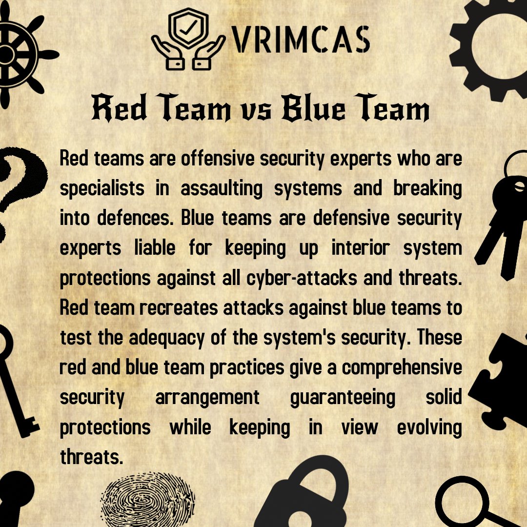 vrimcas's tweet photo. ❤️ vs 💙

#redteam
#blueteam
#informationtechnology 
#cybersecuritytips
#cybersecurity 
#hackers
#hacking
#cyberdefence
#informationsecurity 
#vrimcas https://t.co/jtti7OCbFW