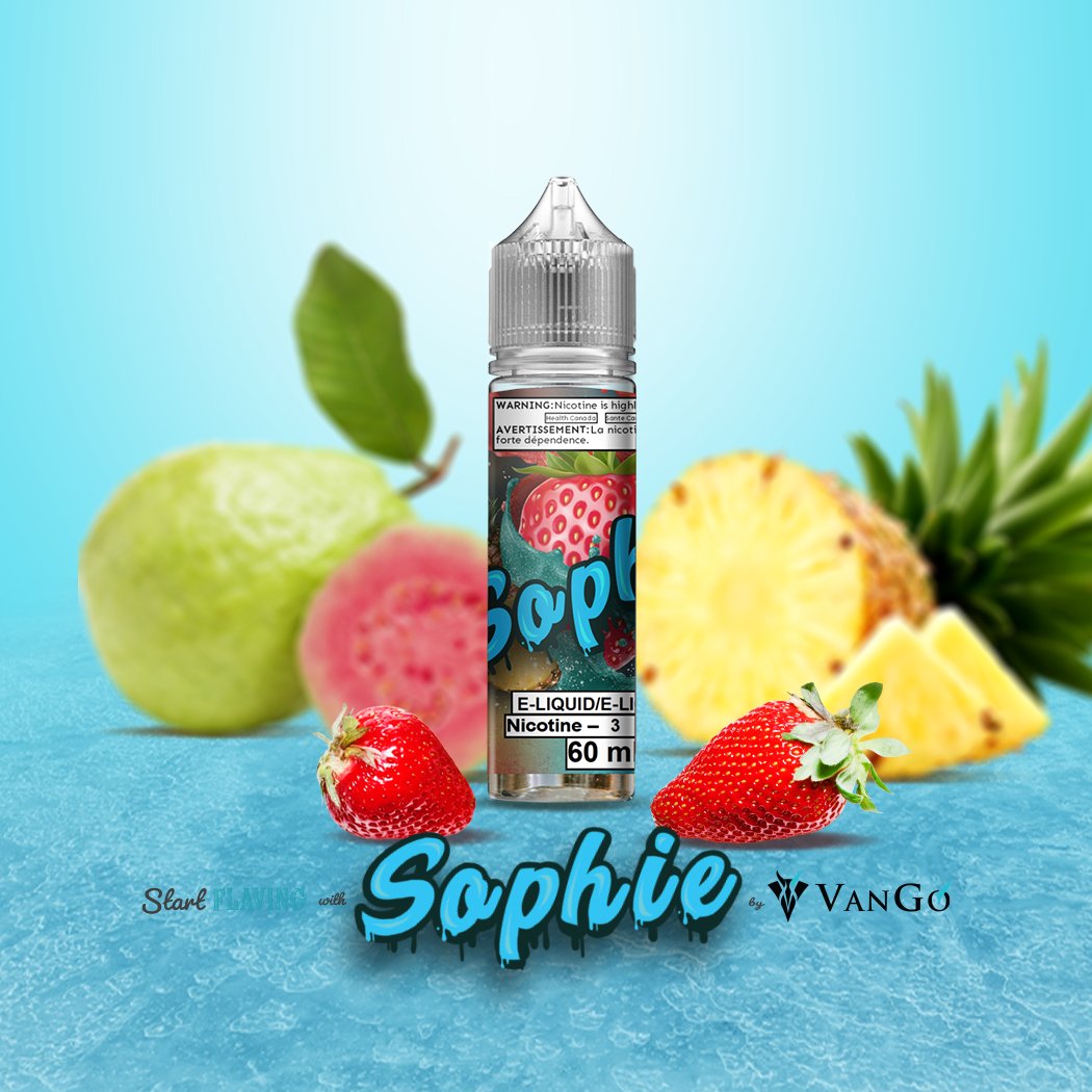 We are so excited to be releasing our new flavor soon #flaving SOPHIE is coming 😁