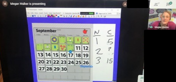 PrescottOMES's tweet photo. More fun with Number Corner! @MsWalker_OMES 's class played a game of SPUD! (I got to play, too!) @OMESConway @OMESAP2 @ksmithomes https://t.co/SxNINSX3cd