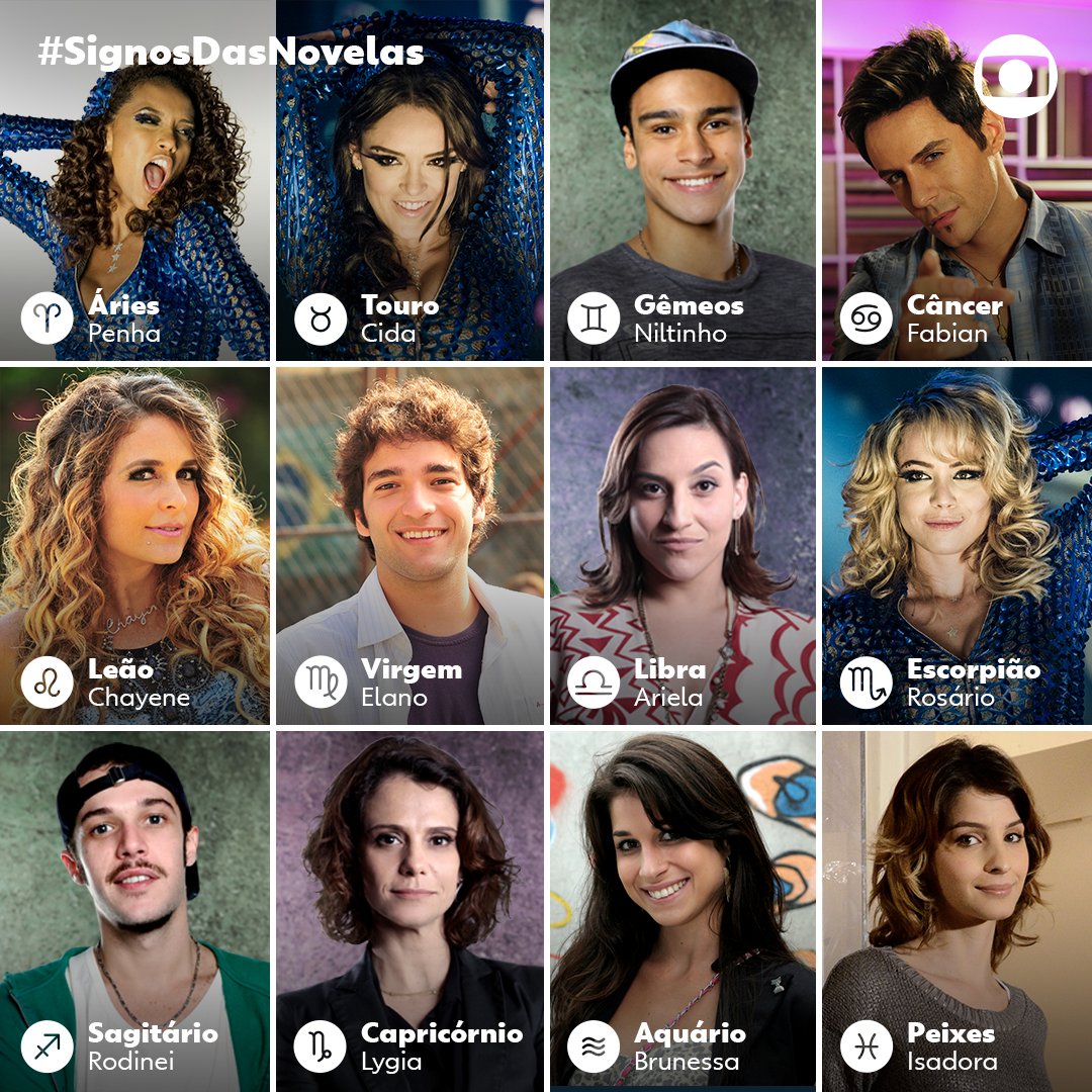 Quem tem o mesmo signo que você em #CheiasDeCharme? 😜
