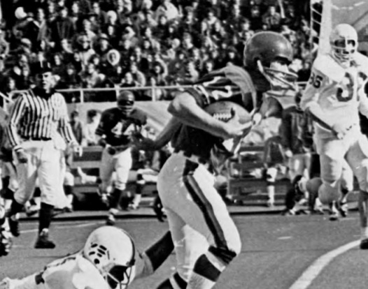 Boise State beat Chico State 49-14 in the stadium’s debut and the Broncos went 8-3 in 1970, the first as full Big Sky and NCAA members. One loss was to Hiram Scott, a Nebraska school that closed after the 1971 season. The Broncos had 17 TD passes that year, their foes had 4.