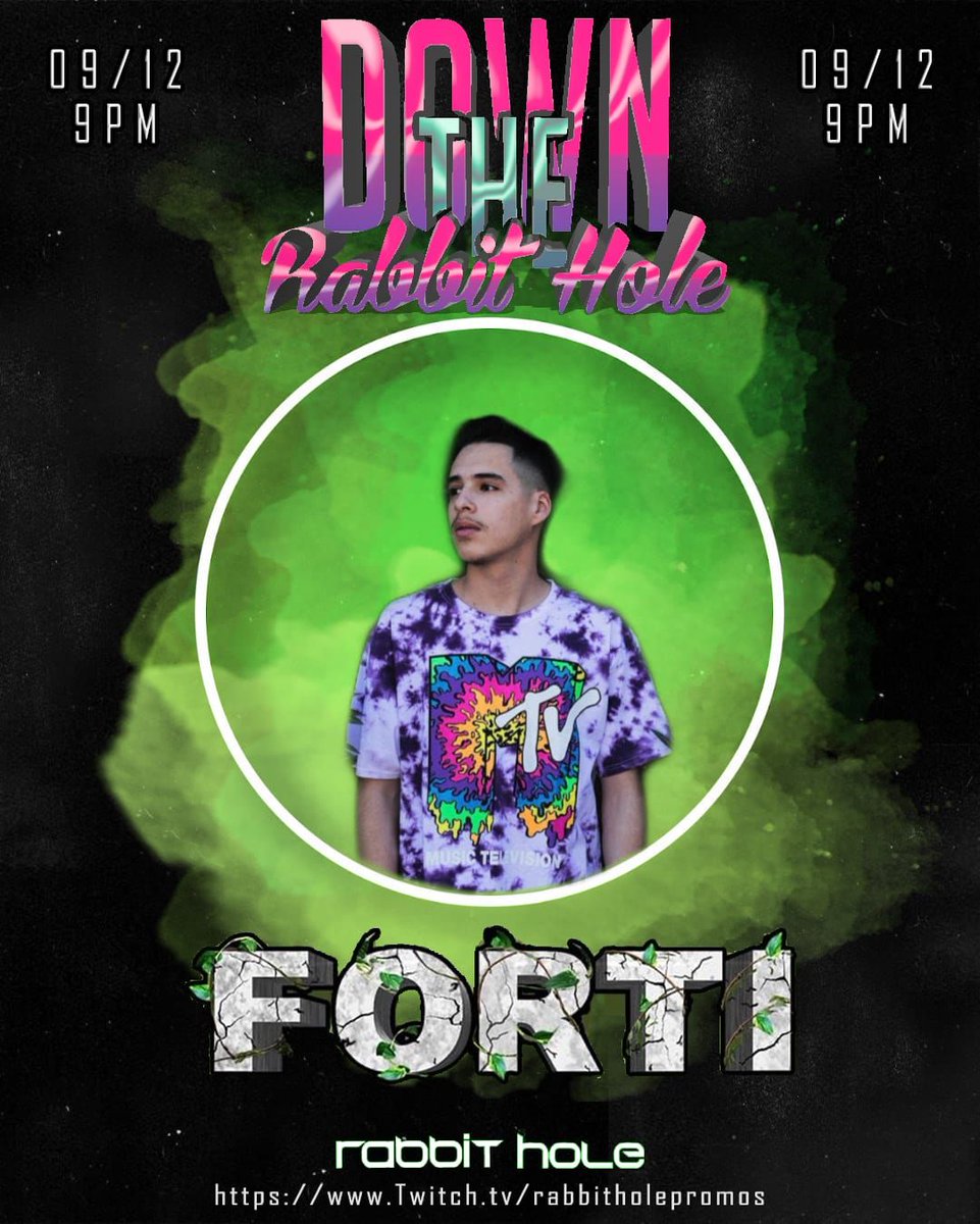 You guys don't want to miss this one!!
We go again Saturday September 12th at 9pm as we showcase Forti!!
Tune into buff.ly/35GFJHi