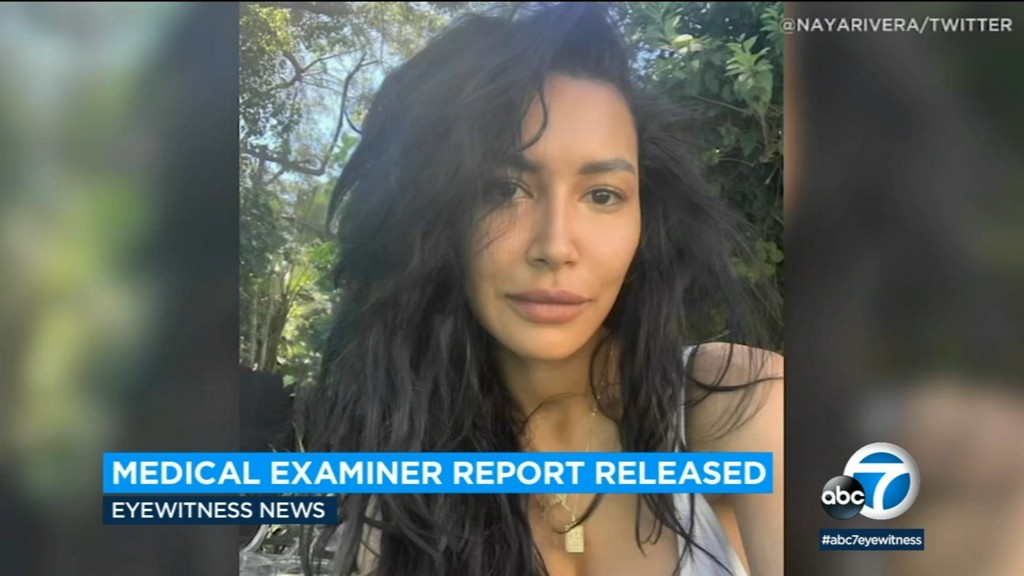 ABC7NY's tweet photo. Naya Rivera death: Toxicology report finds prescription drugs, alcohol in 'Glee' star's system https://t.co/RGC1eshs5r https://t.co/GGpXj6xC3C
