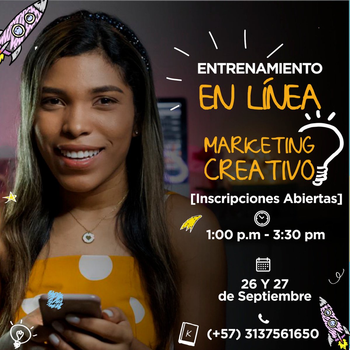 KatiaPajaro's tweet photo. TERCERA TEMPORADA🚀
CURSO DE SERIE
CONTENIDOS DE VALOR
MARKETING CREATIVO👩🏽‍💻🚀 https://t.co/dgA4PqAI9O