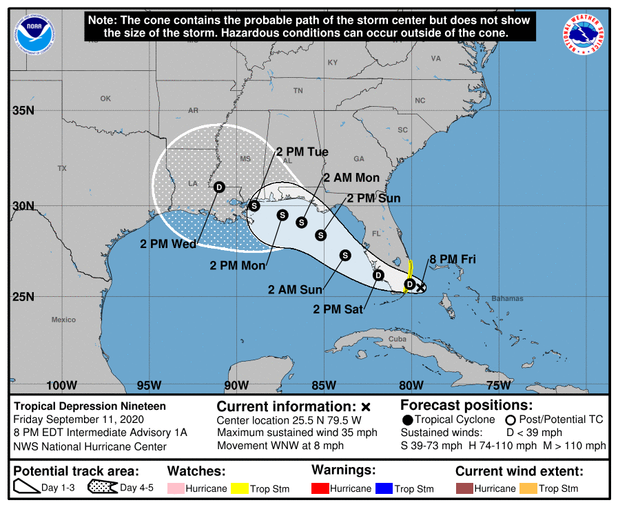 The NHC currently splits the difference with the cone of uncertainty. As has been the theme throughout the season, a ton of storms with a ton of uncertainty on intensity and direction. Trust the  @NHC_Atlantic for the latest information and data. 9/9