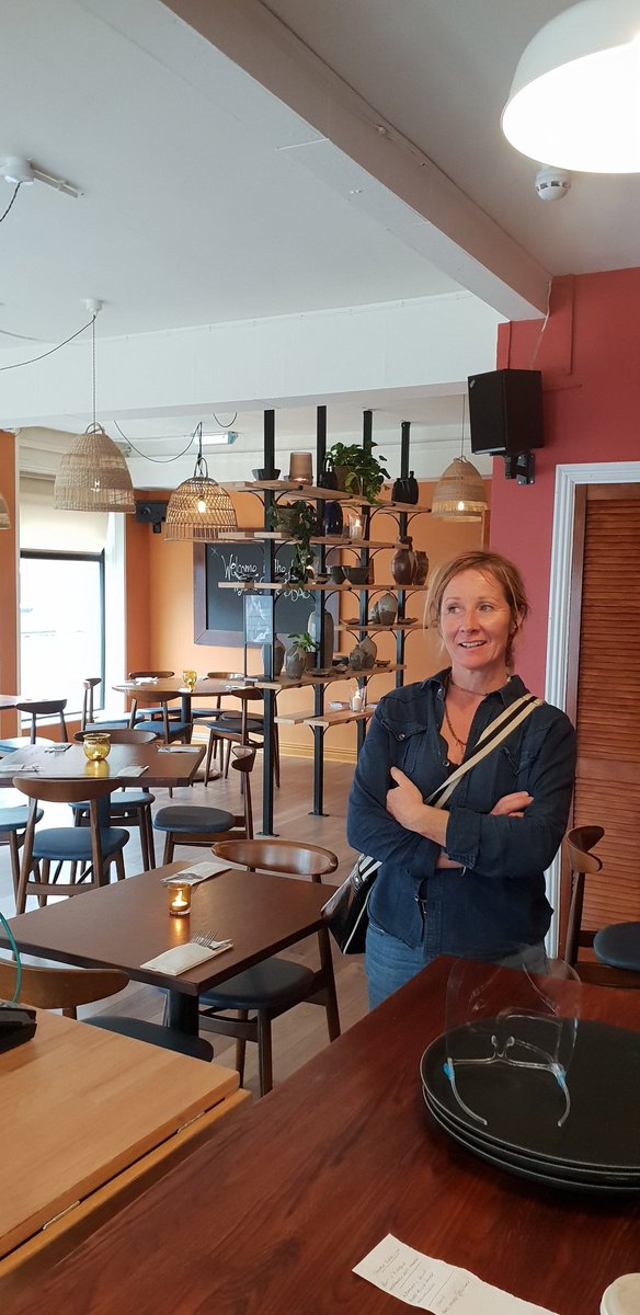 Abbe cantillon viewing her Hard work if designing <a href="/stove/">?</a> belfast.. 
Looks great ..