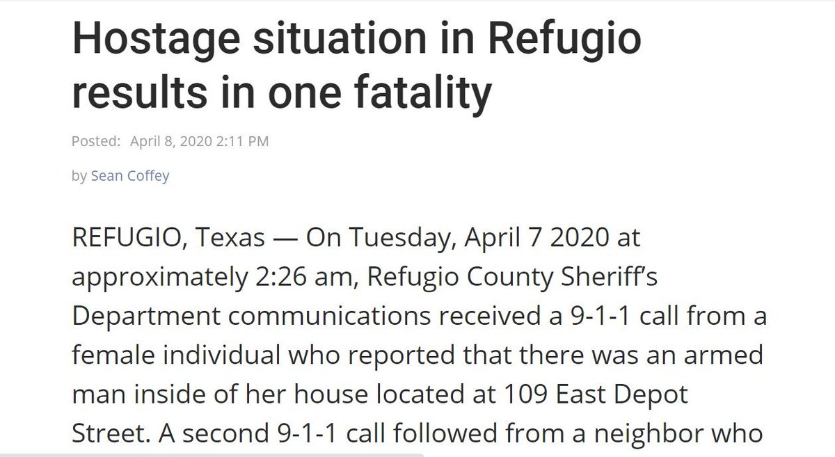 9. Dewayne Curtis Lafond ( he wasn't the hostage)