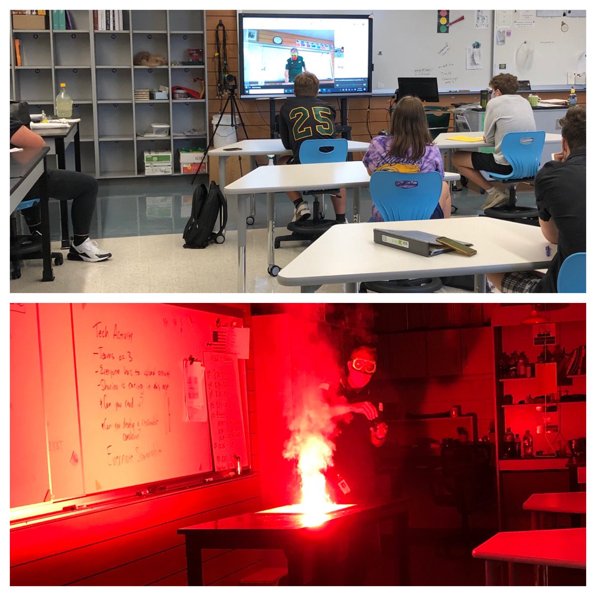 Michael Geyer (@234chem) on Twitter photo Today was 1st #fridaydemo of school year (w/proper #SocialDistancing)! Thanks 2 <a href="/ChadHusting/">Chad Husting</a> for this one.
@CooperKimberlyK <a href="/shs_highschool/">Sycamore High School</a> Go Aves! Today was 1st #fridaydemo of school year (w/proper #SocialDistancing)! Thanks 2 <a href="/ChadHusting/">Chad Husting</a> for this one.
@CooperKimberlyK <a href="/shs_highschool/">Sycamore High School</a> Go Aves!